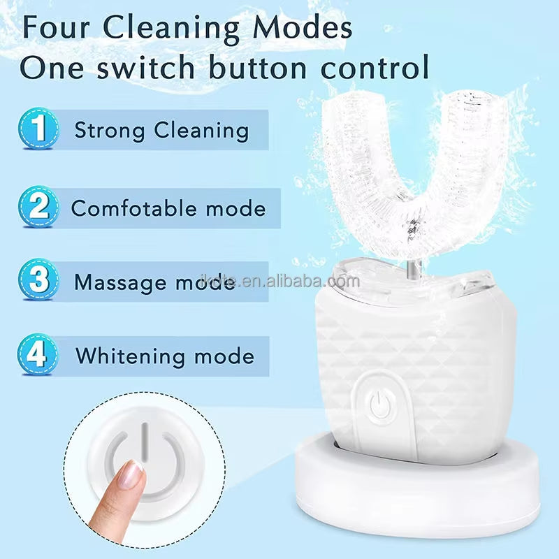 U - Shaped toothbrush head for Duntly Sonic Pro: 360° Deep Clean